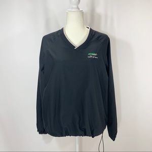 Women’s black Ashworth golf jacket pullover